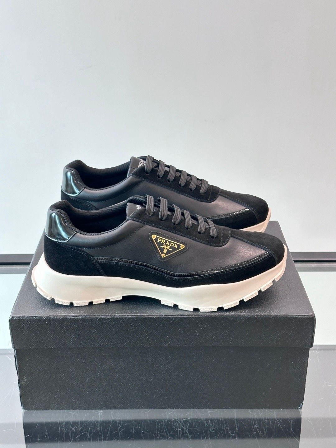 Prada Prax 01 men shoes casual sport sneakers PND05