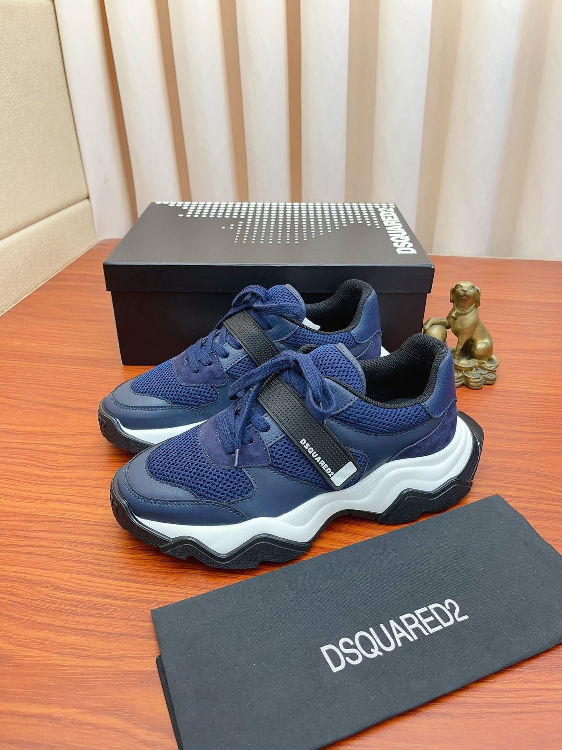 Dsquared2 Wave Velcro Strap men shoes casual sneaker BDSD06