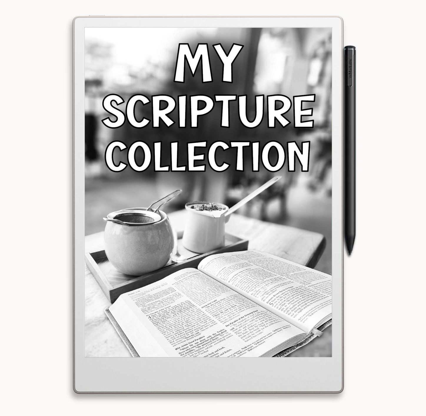 MY SCRIPTURE COLLECTION for Supernote Nomad (A6x) MY SCRIPTURE COLLECTION for Supernote Nomad (A6x)