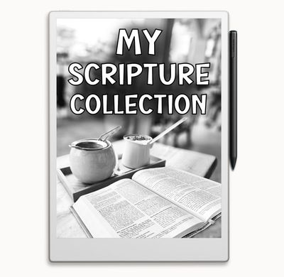 MY SCRIPTURE COLLECTION for Supernote Nomad (A6x) MY SCRIPTURE COLLECTION for Supernote Nomad (A6x)
