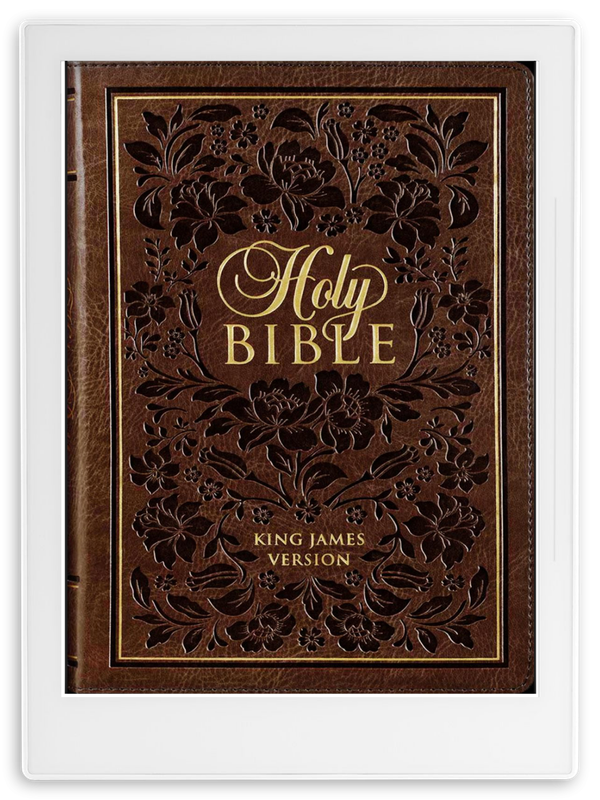 King James Bible KJV PDF for the Supernote Nomad A6.