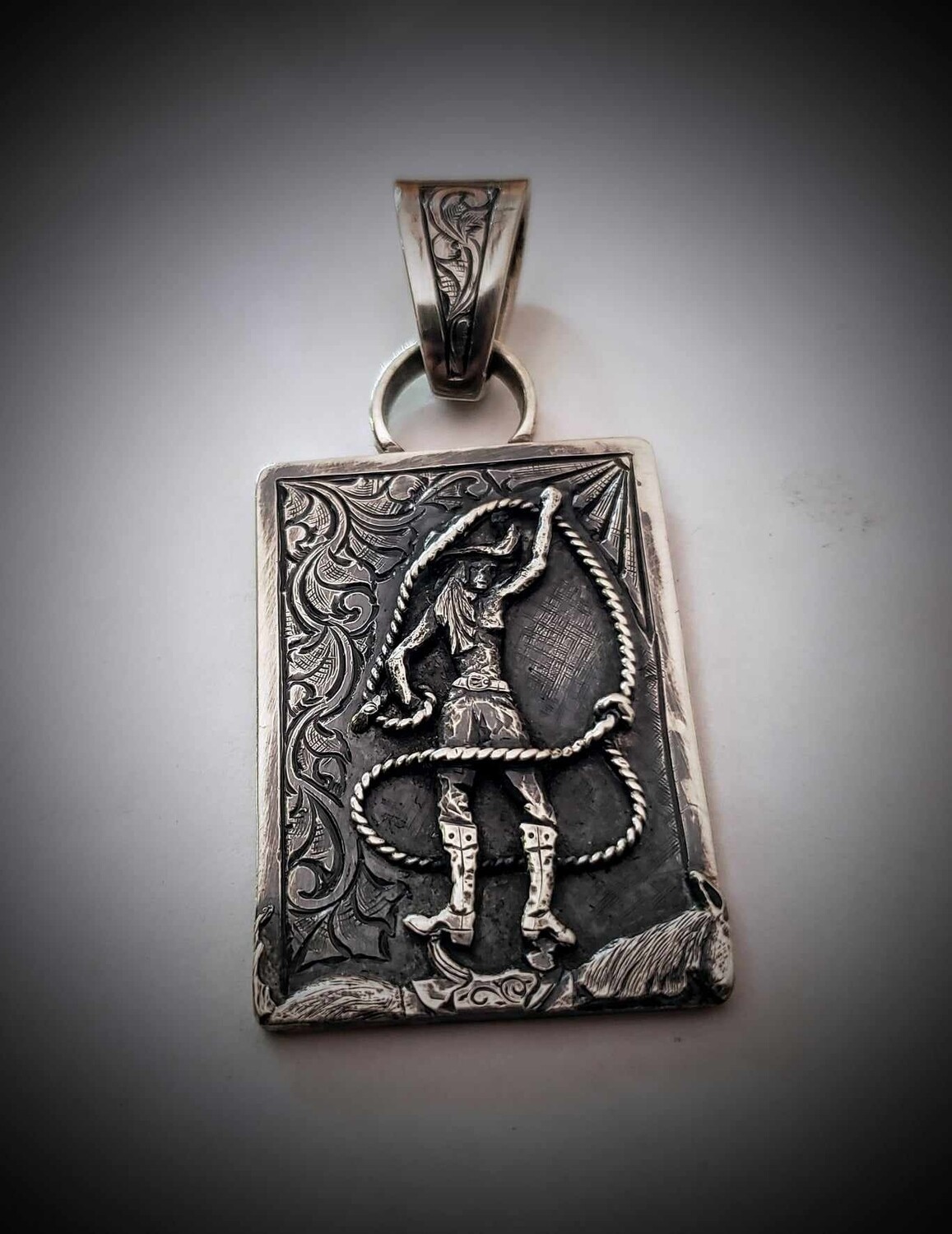 Cowgirl Pendant 