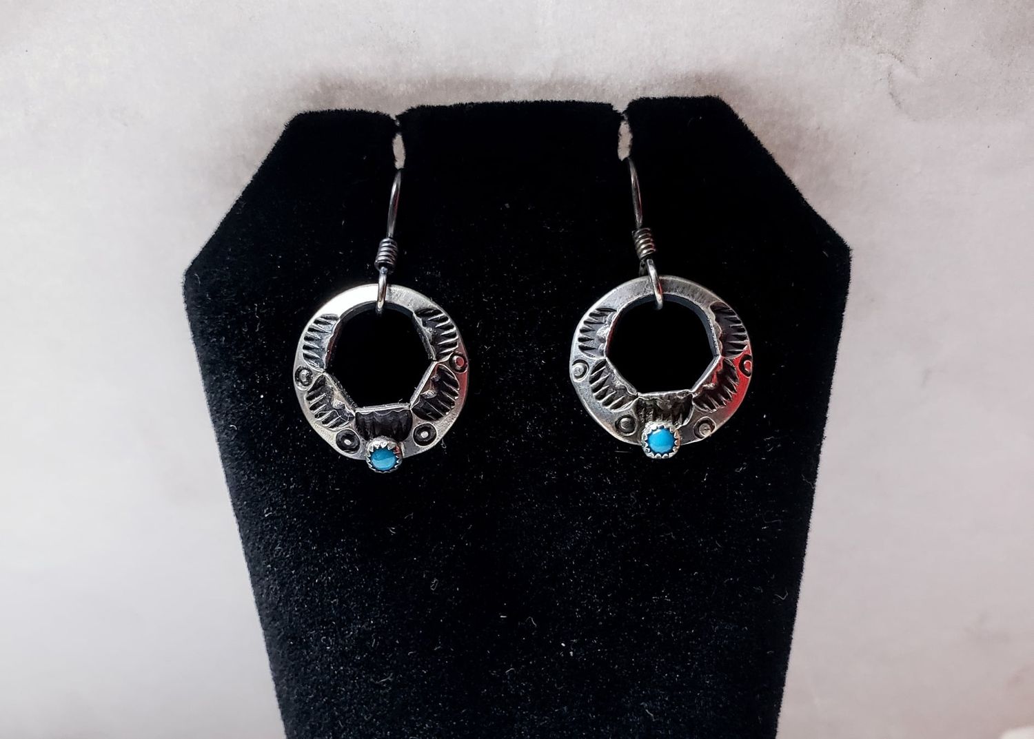 Sterling Silver and Turquoise Earrings