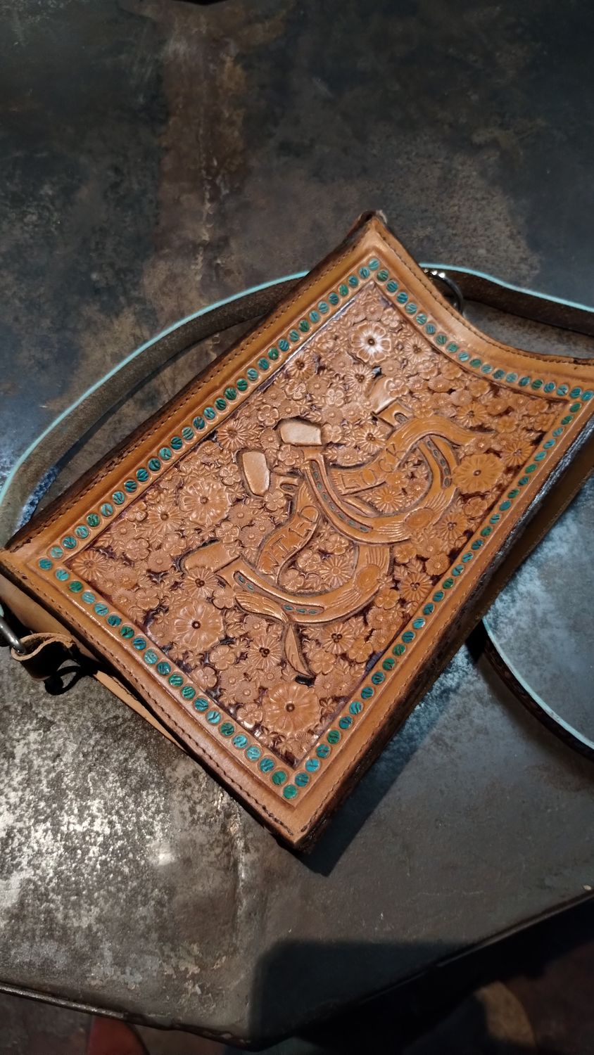 Wild Luck Leather Purse