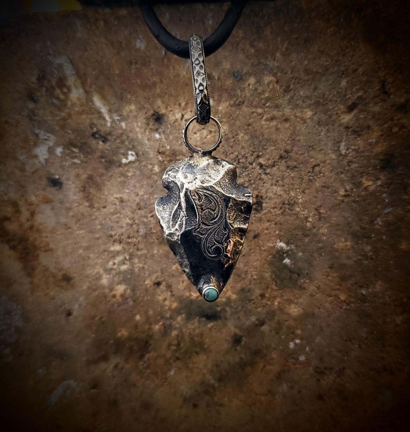 Sterling Silver Arrowhead Pendant