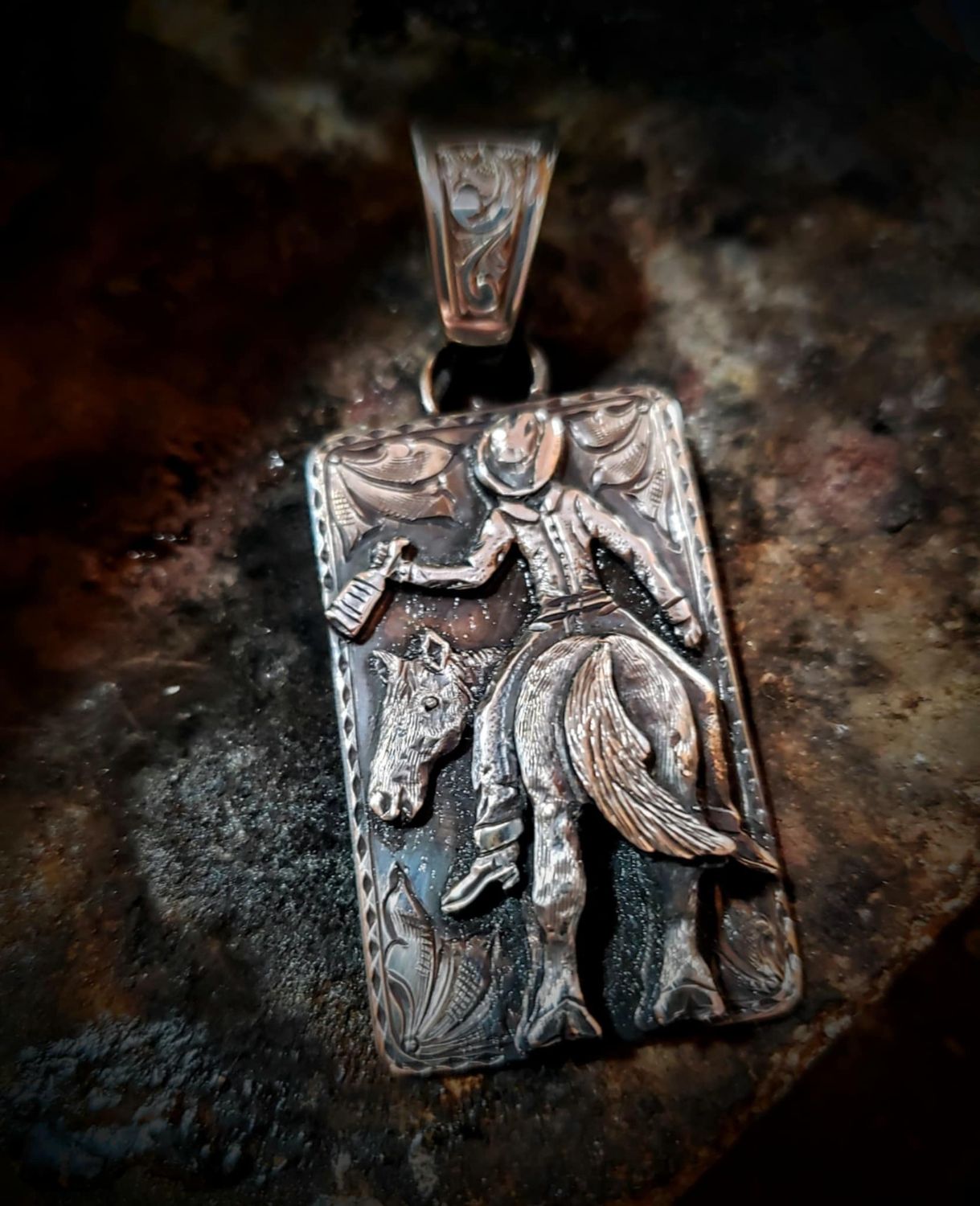 Drunk Cowboy Pendant Drunk Cowboy Pendant