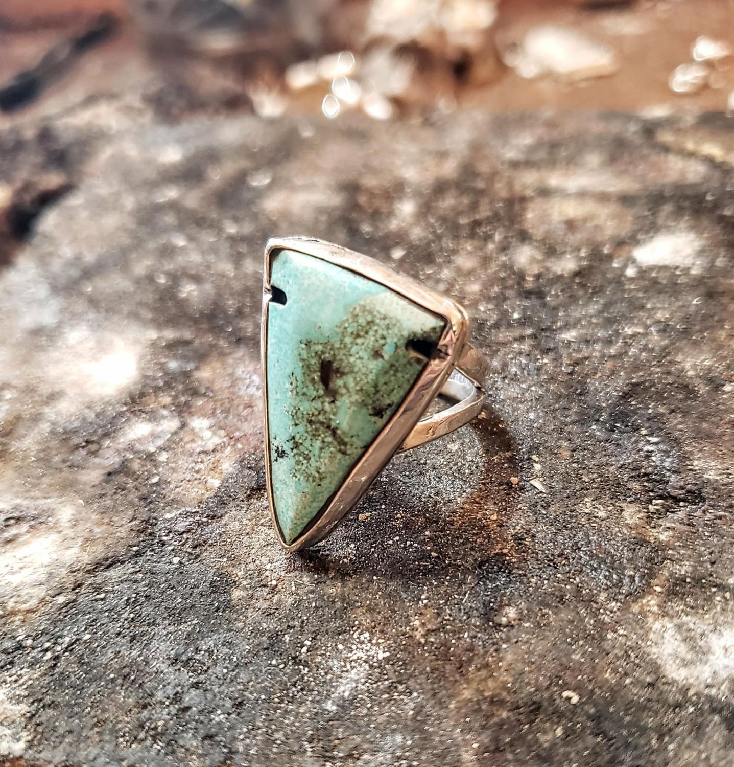 Turquoise Arrowhead Ring Turquoise Arrowhead Ring