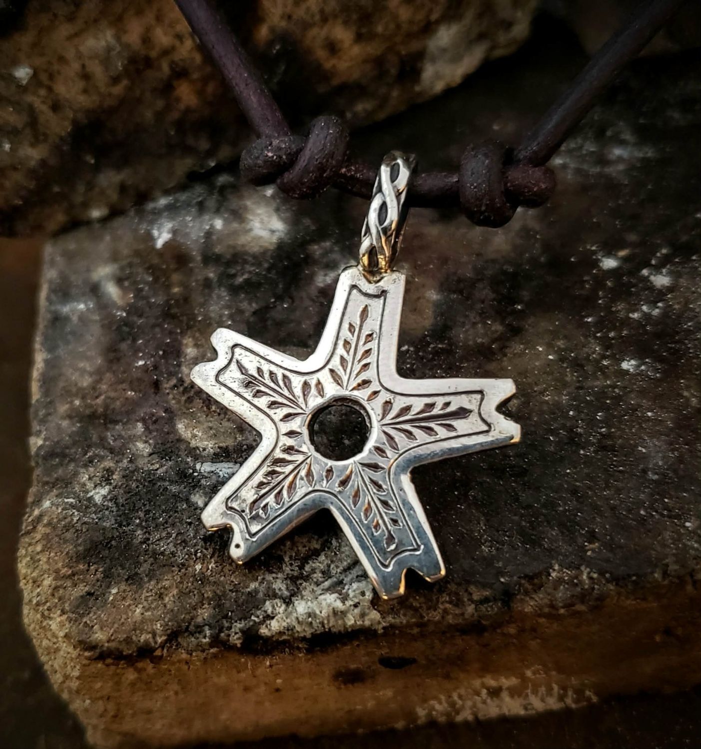 Spur Rowel Pendant Spur Rowel Pendant