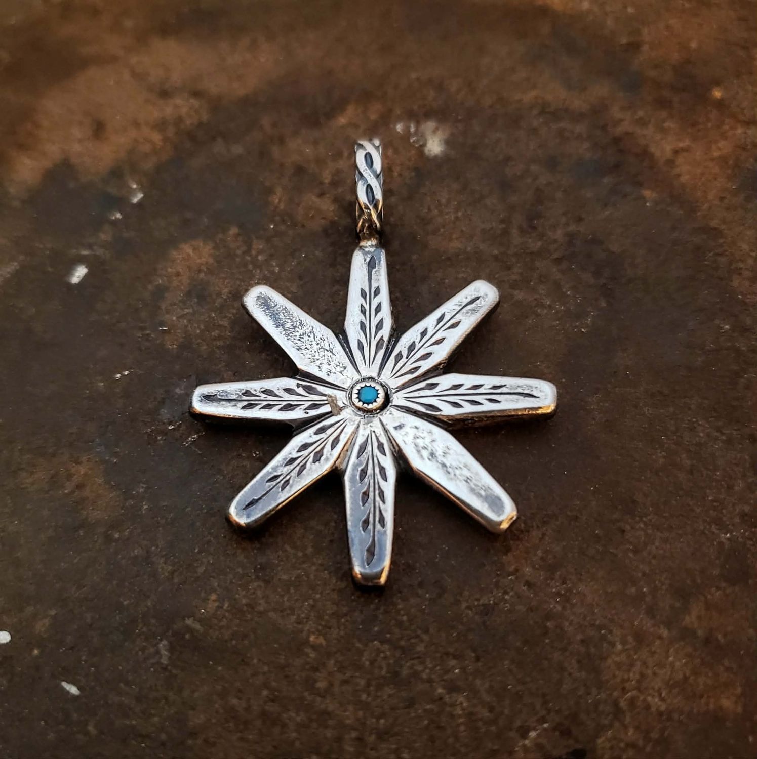 Spur Rowel Pendant Spur Rowel Pendant