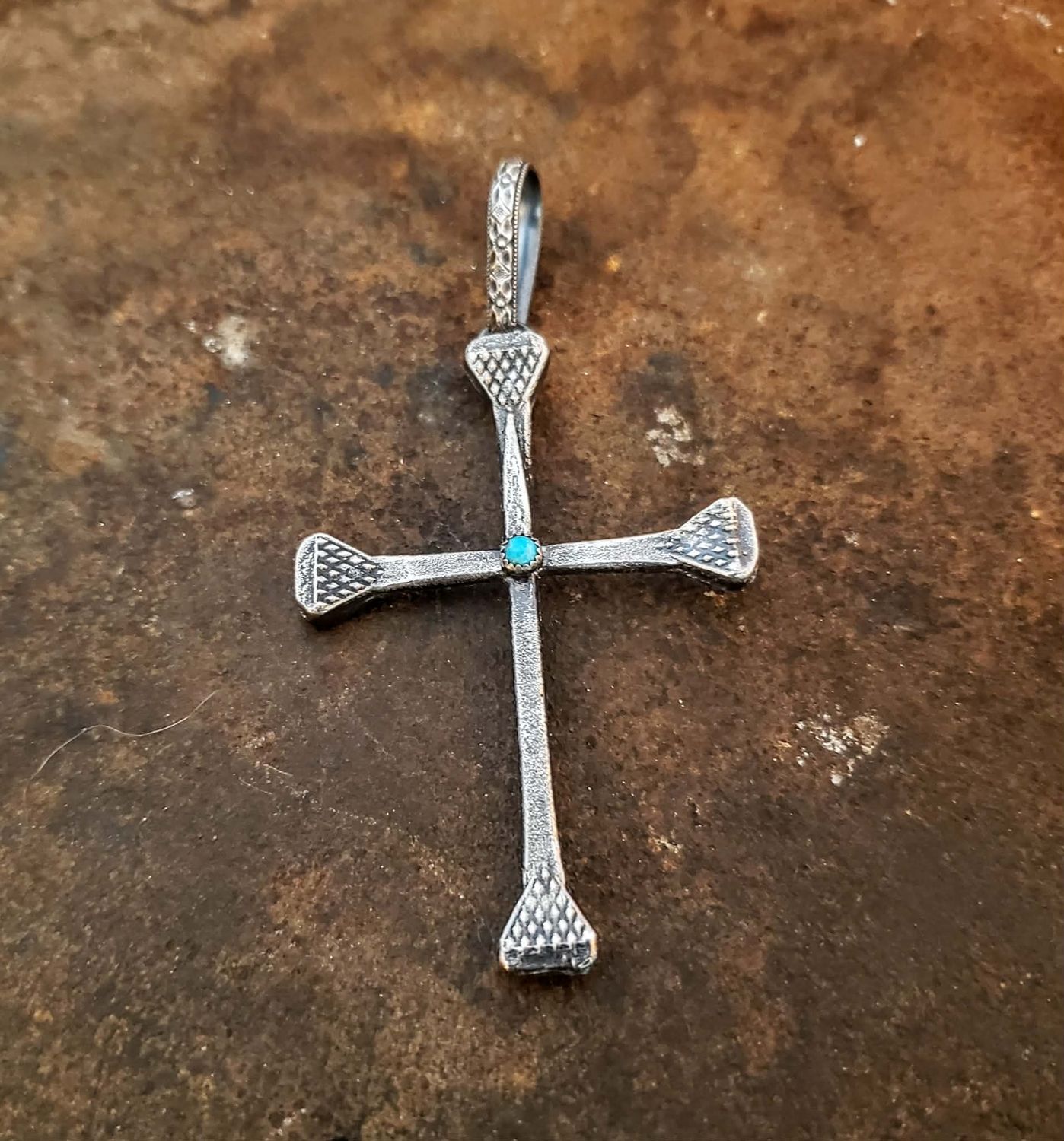 Sterling Silver Cross Pendant Sterling Silver Cross Pendant