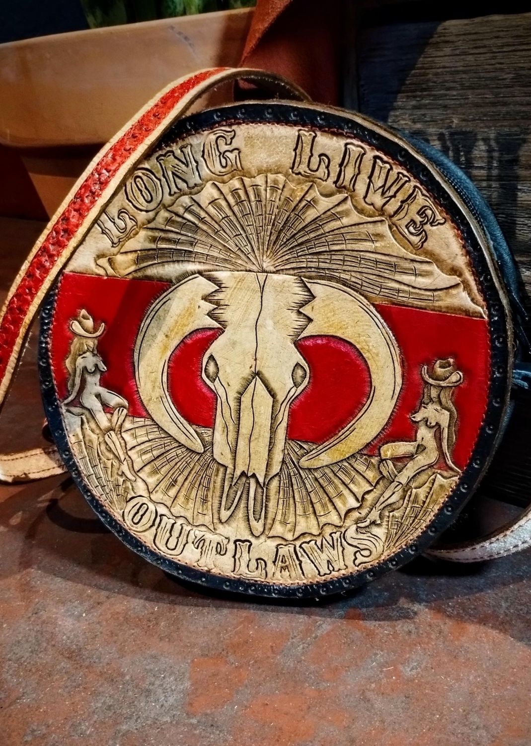 Long Live Outlaws Leather Purse Long Live Outlaws Leather Purse