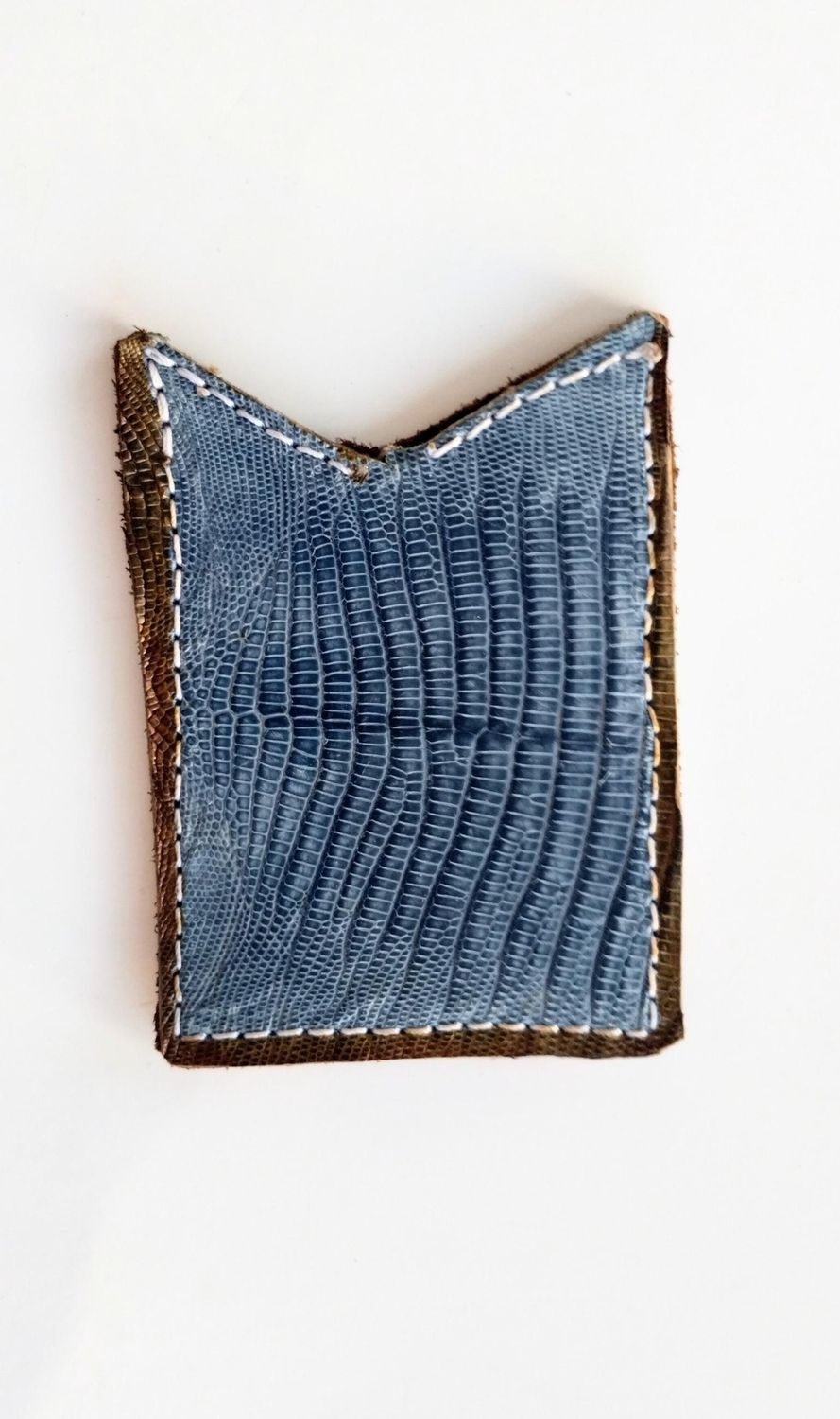 Blue Lizard Leather Wallet Blue Lizard Leather Wallet