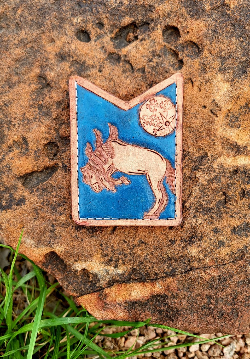 Bucking Horse Moon Card Wallet Bucking Horse Moon Card Wallet