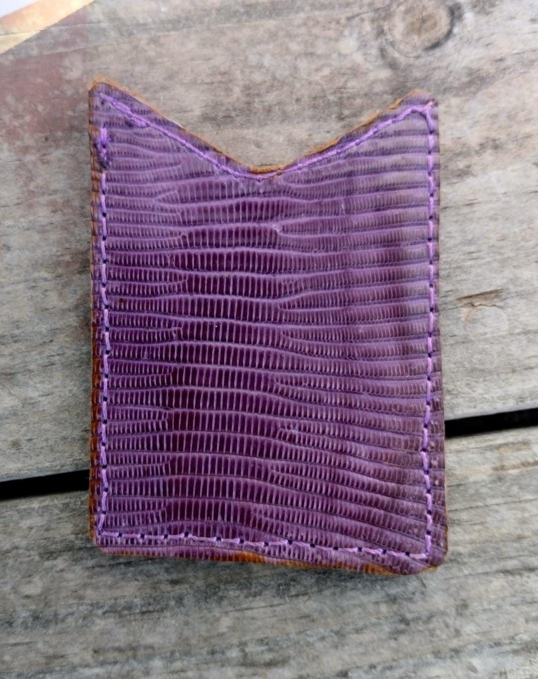 Purple Lizard Card Wallet Purple Lizard Card Wallet