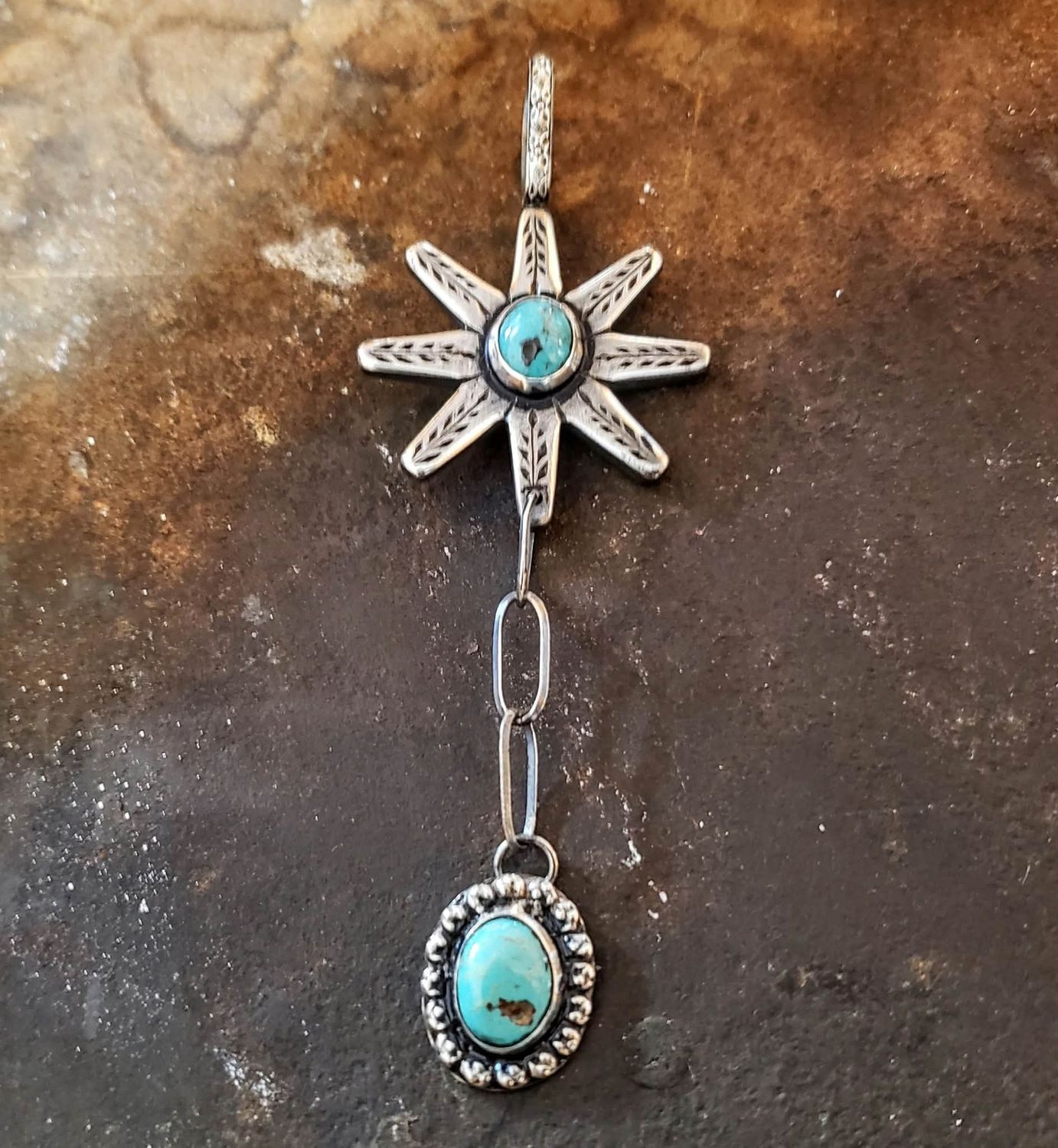 Sterling Silver Rowel Pendant Sterling Silver Rowel Pendant