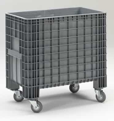 Large container on wheels 400 liters.