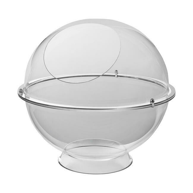 Candy ball with handle opening.