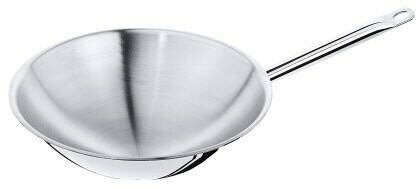 Wok with round base
