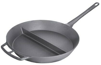 Large Frying Pan
cast iron, 2-division, includes one removable long handle (48 cm)
