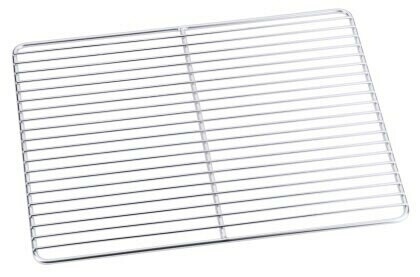 GN Grid/ Shelf
stainless steel, electro-polished, extra heavy gauge
