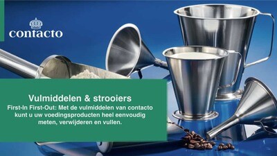 Vullen en strooien