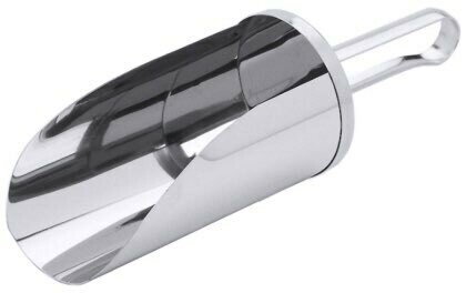 Scoop
18/10 stainless steel, mirror polished finish, with flat handle