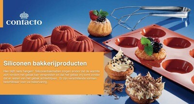 Silicone Moulds
Nothing sticks here! Bakers and patissiers can be confident of perfect results with these quick release, easy clean silicone moulds in a huge variety of shapes.
 