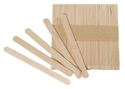 lolly- of ijs stokjes/pop-up sticks, hout