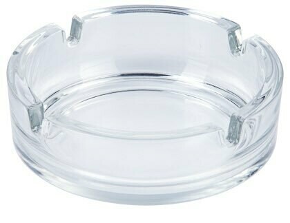 Asbak van glas 10,5 cm