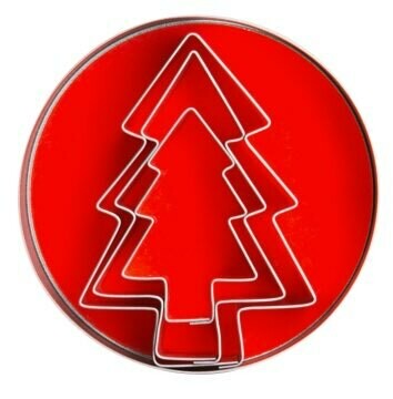 Bak-steekvormen Kerstboom