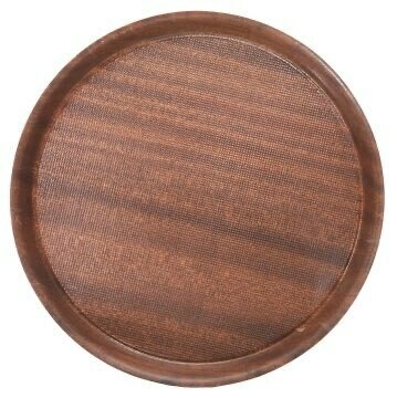 Dienblad rond voor bierglazen, antislip.