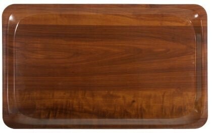 GN 1/1 dienblad-notenhouten decor