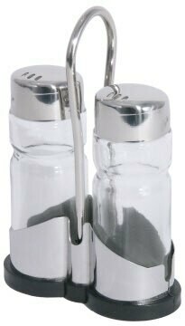 Duo set peper en zout strooier.