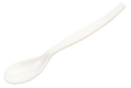 Witte eierlepel
