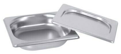GN 1/6 Salad Dish 18/10 stainless steel