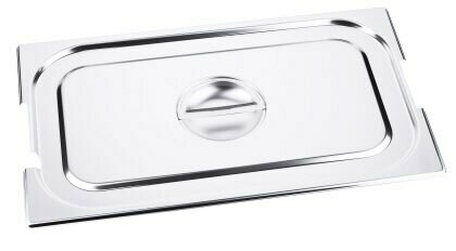 GN deksel met lepelopening rvs 7200 serie