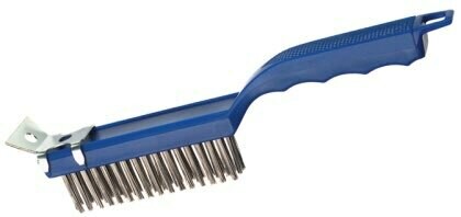 Staalborstel voor gril en barbecue
