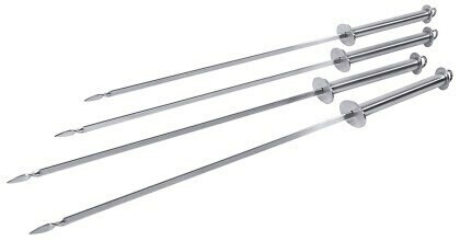 Vleesspiesen-rvs-voor de grill.