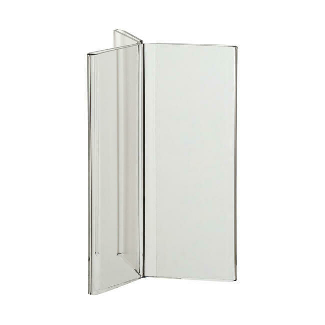 3 part menu stand A6 high format.