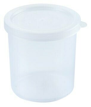 Potje als monsterhouder 0,25 ltr