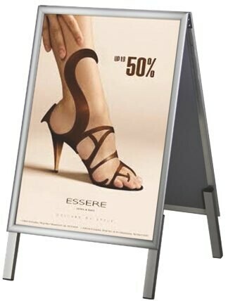 Double sided pavement sign