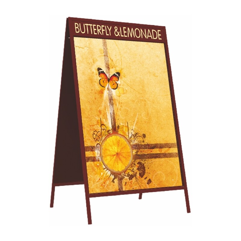 Metalen Stoepbord &quot;FLAT&quot;