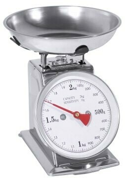 Keukenweegschaal tot 2 kilo