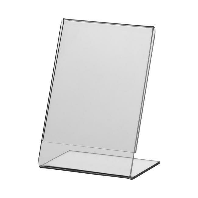 Acrylaat L standaards voor menu of fotolijst