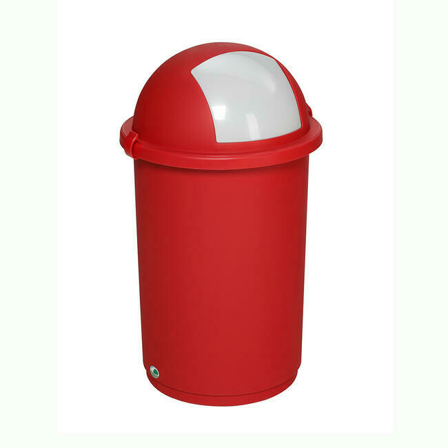 Afvalbak kunststof  50 liter diverse kleuren