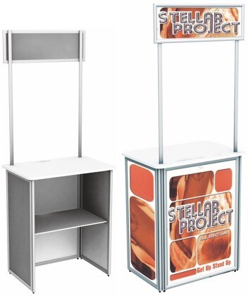 Folding Counter with Snap Frames