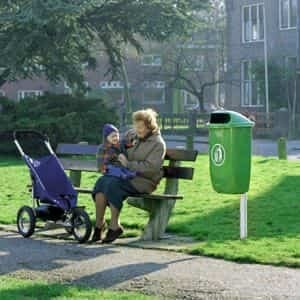 Afvalbakken voor buiten