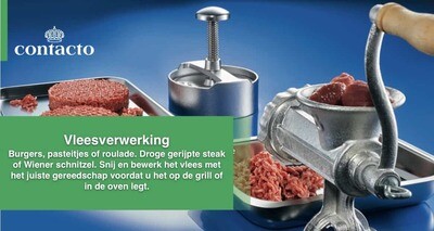 Vleesbewerking.