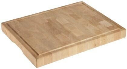 Houten snijblok of buffetpresentatie GN 1/1