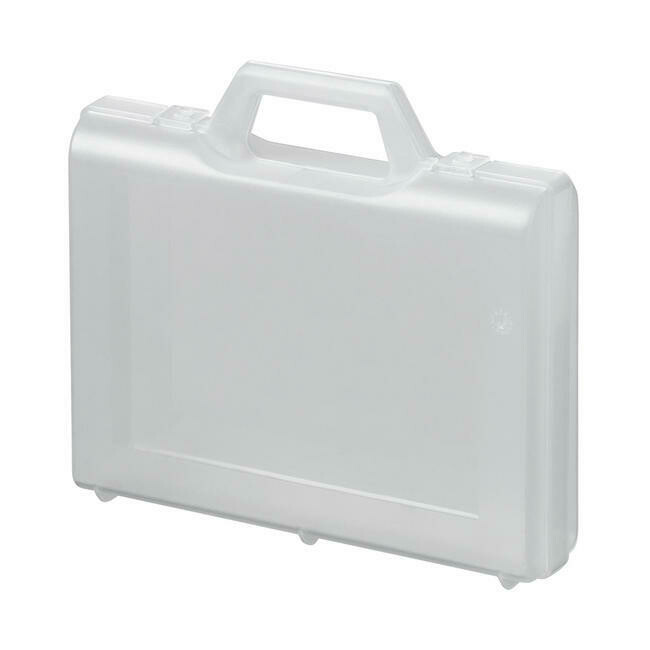 Koffers polypropyleen transparant mat